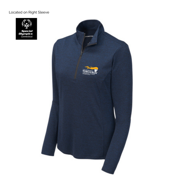 Special Olympics CT Ladies LETR Heavy Weight 1/4 Zip