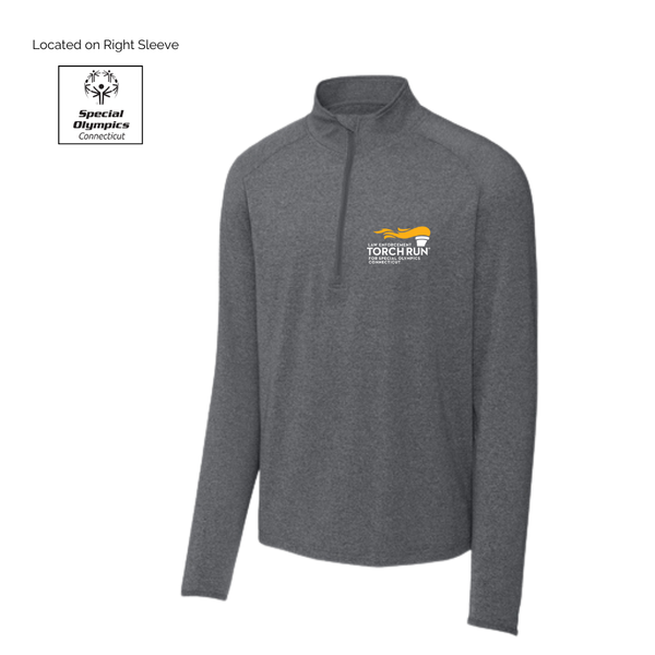 Special Olympics CT Mens LETR Light Weight 1/2 Zip