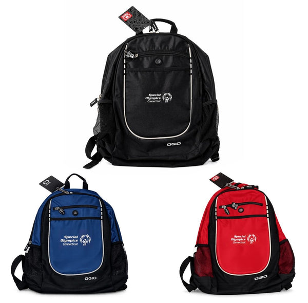 Special Olympics CT Primary Logo OGIO Carbon Backpack Available Colors
