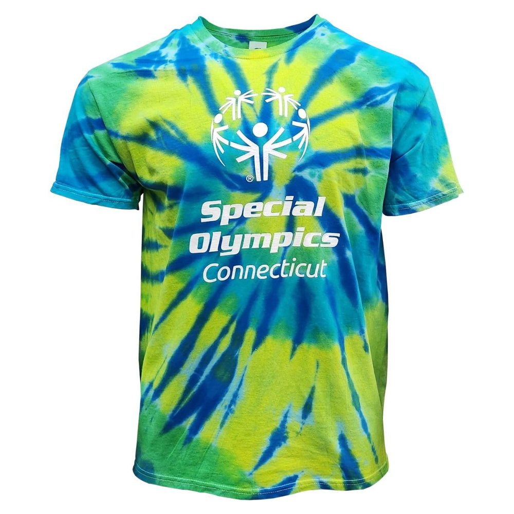 Special Olympics CT Primary Logo Short Sleeve Tie Dye T-Shirt