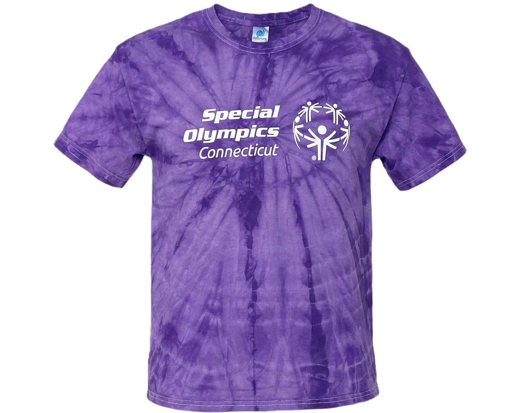 Special Olympics CT Primary Logo Short Sleeve Tie Dye T-Shirt