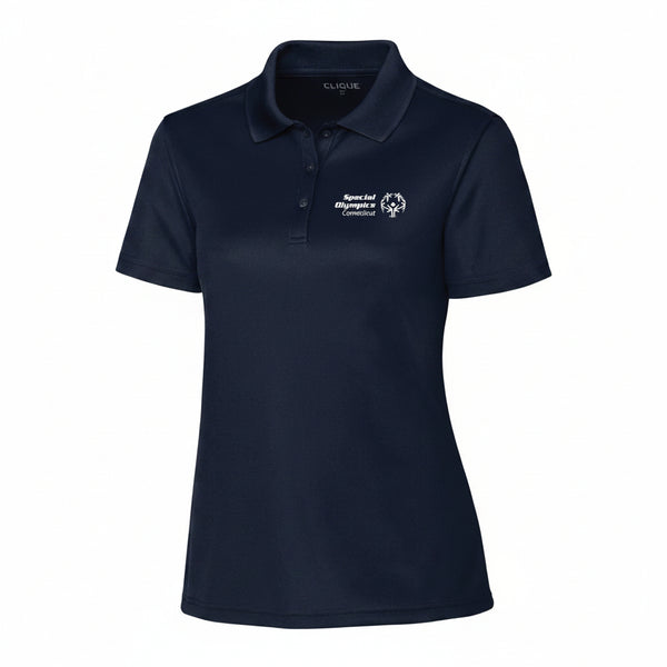 Special Olympics CT Primary Logo Ladies' Polo Navy