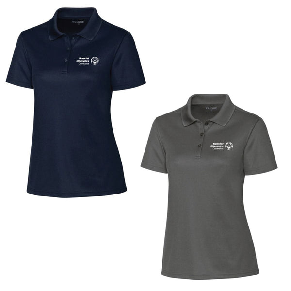 Special Olympics CT Primary Logo Ladies' Polo Available Colors