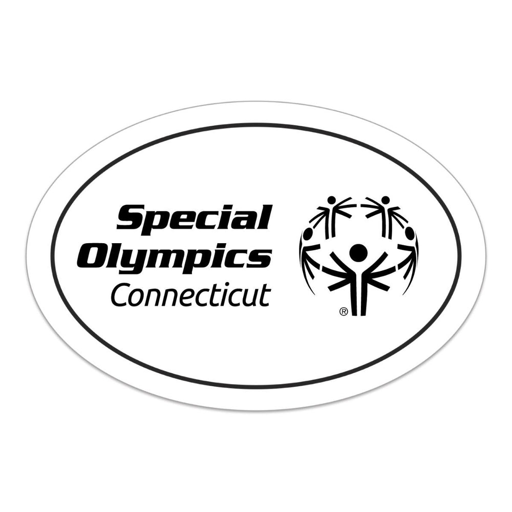 Special Olympics CT Primary Logo Oval Magnet Product VIew