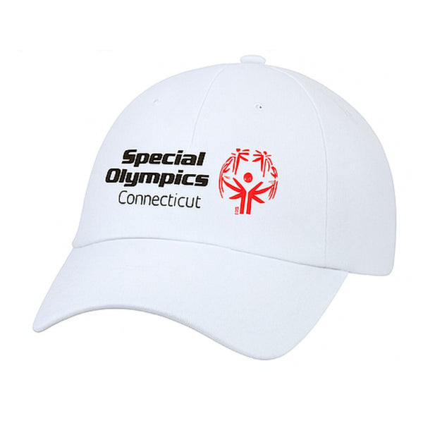 Special Olympics CT Primary Logo Baseball Cap White