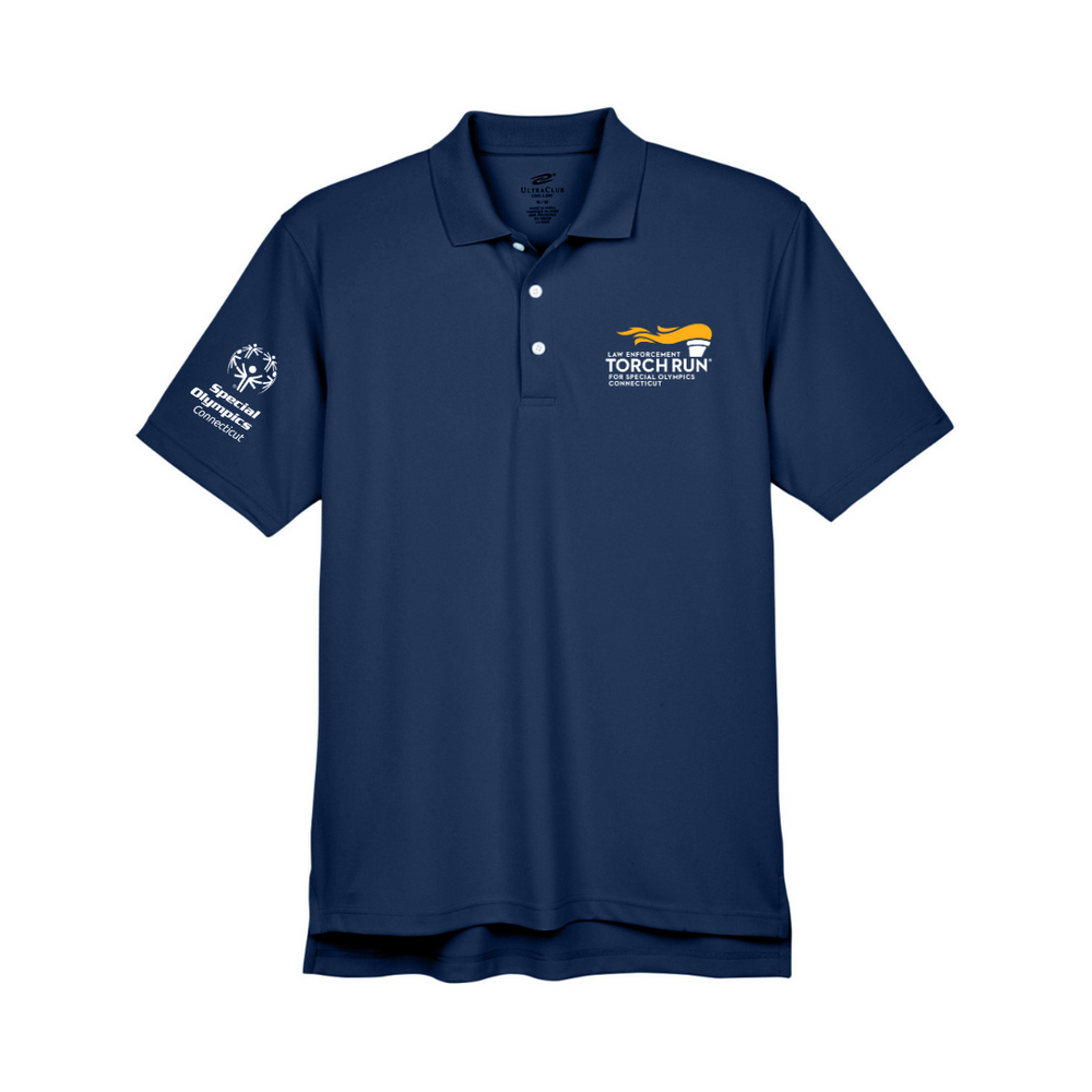 Special Olympics CT LETR Navy Polo